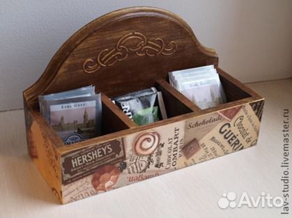 Коробочка для пакетиков чая своими руками Коробочка для пакетиков чая