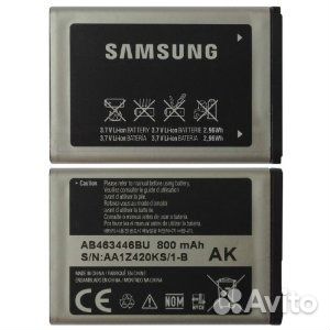 Аккумулятор Samsung AB463446BU оригинальный 89082901939 купить 1