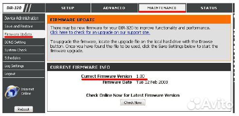 Какая прошивка лучше для Dir-320. прошивка блока январь 7 2.