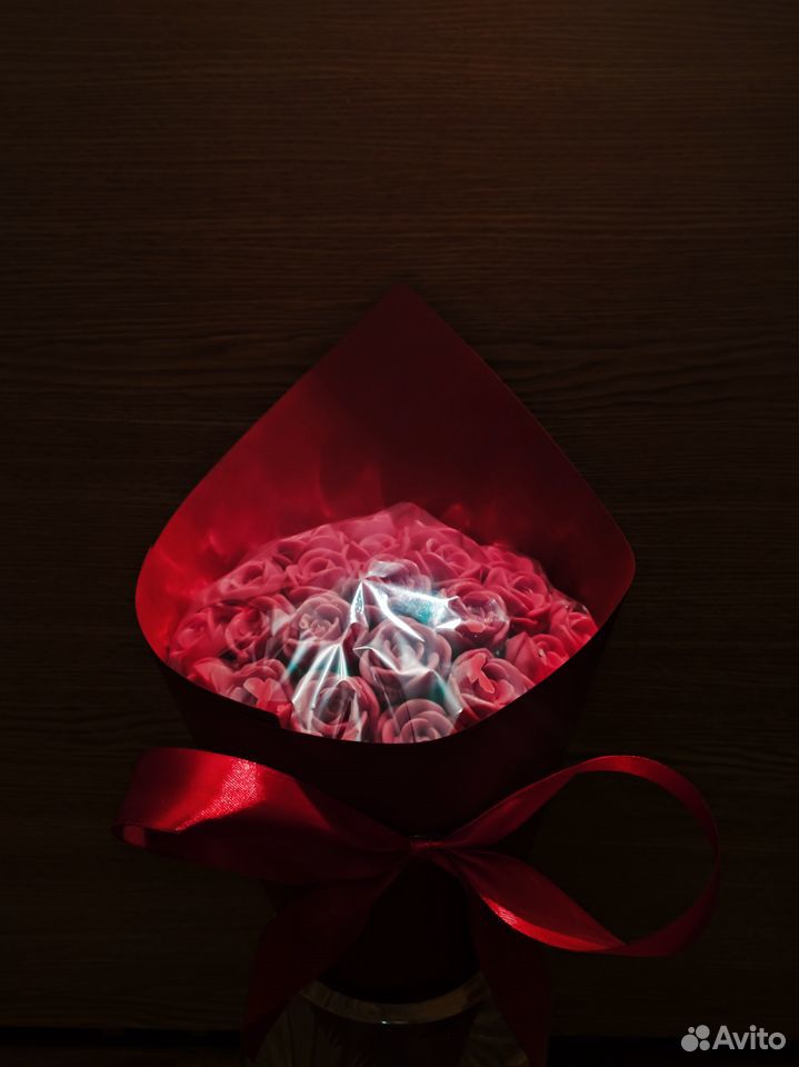 Букет из вкусных шоколадных роз 27 штук купить на Зозу.ру - фотография № 3