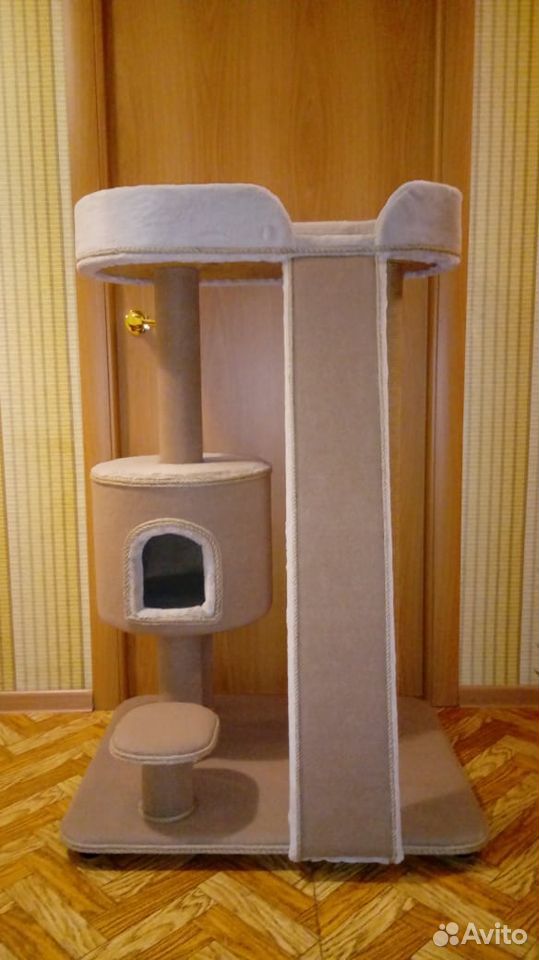 Комплекс для животных, домик для кота, когтеточка купить на Зозу.ру - фотография № 1