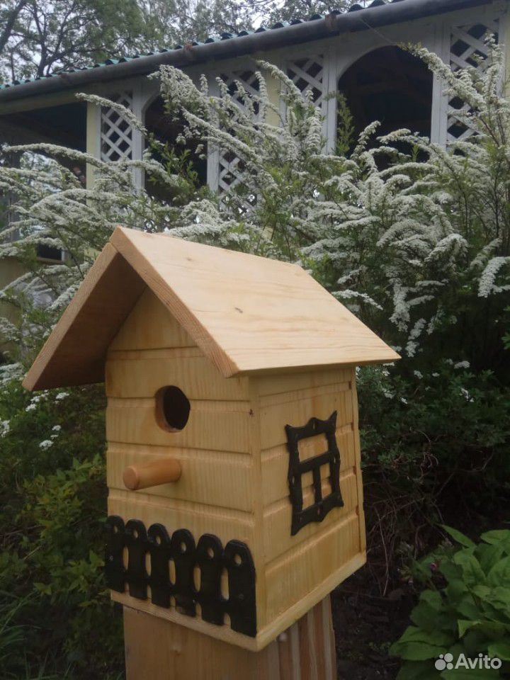 Скворечник, уютный домик для птичек купить на Зозу.ру - фотография № 6