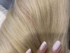 Волосы для наращивания 55 см мало б/у Блонд объявление продам