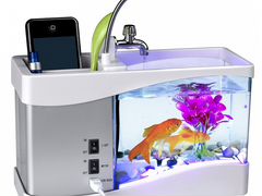 Мини аквариум (новый в коробке) с USB-выходом
