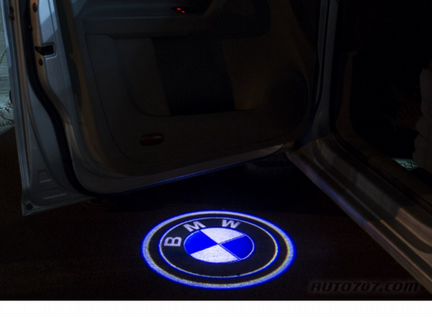 Подсветка дверей BMW