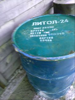 Смазка литол-24 бочка 180 кг