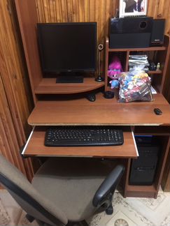 Компьютер+стол+стул