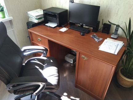 Стол+шкаф офисный