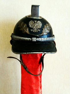 Шлем польского пожарного