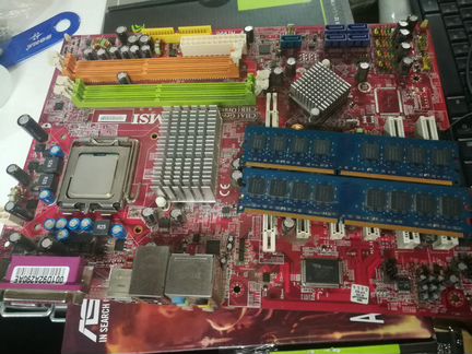 MSI ms 7360 и процессор Intel E6550