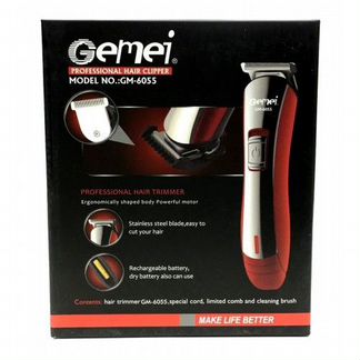 Машинка для стрижки волос Gemei GM-6055