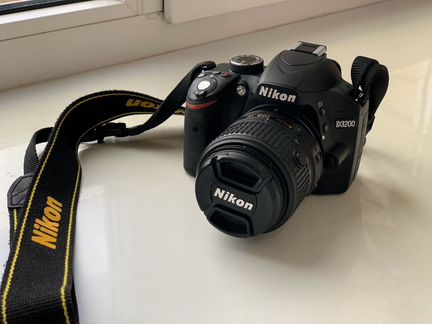 Зеркальная камера Nikon D3200 18-55mmVR черный