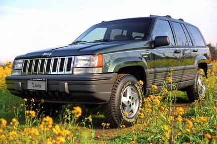 Jeep Grand Cherokee 4.0 AT, 1996, битый, 250 000 км
