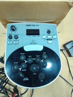 Модуль электронных барабанов HDC110USB с пэдами