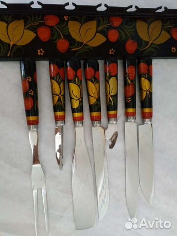 Кухонный набор. Хохлома. СССР