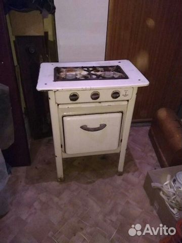 Плита газовая в стиле соцреализм