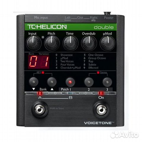 Вокальный процессор TC Helicon VoiceTone Double