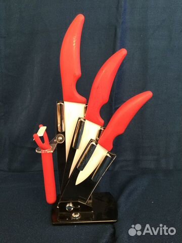 Новые наборы ножей 6 предметов керамика