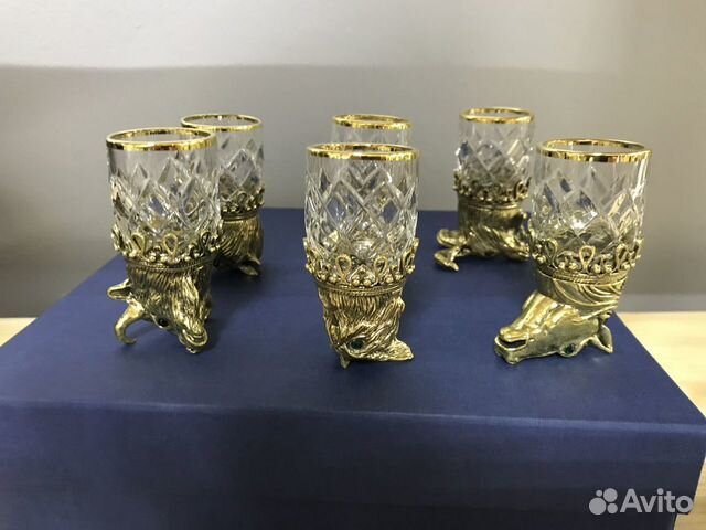 Рюмки Лафитники хрусталь