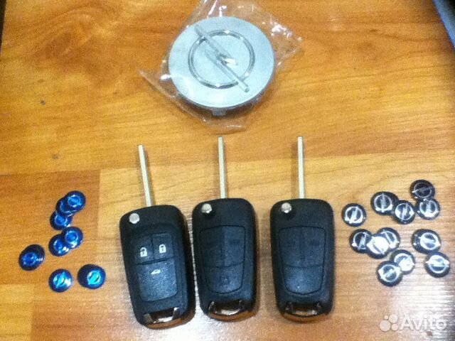 Корпус для выкидного ключа opel, 2-3 кнопки