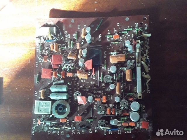 Плата с радио деталями