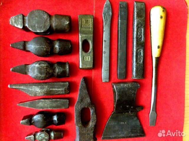 Молотки,топор,зубила,отвертка СССР