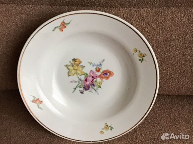 Глубокие суповые тарелки СССР 6шт