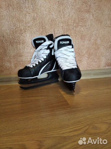 Коньки хоккейные 34 размер (торг)