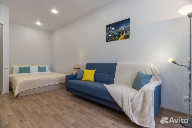 

1-к. квартира, 42 м², 2 кровати