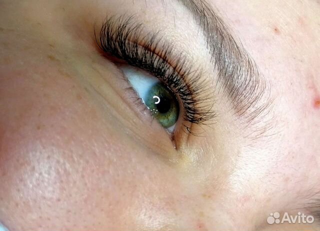 Наращивание ресниц на дому