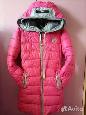 Пуховик для девочки на 8-10 лет