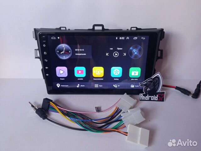 Магнитола Toyota Corolla 150 Android
