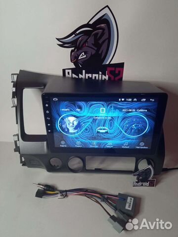 Магнитола Android для Honda Civic 4d 2005-2012