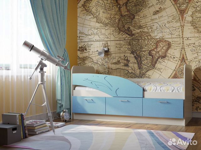 Детская кровать Дельфин (1)