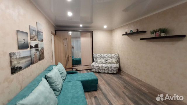 

1-к. квартира, 39 м², 2 кровати