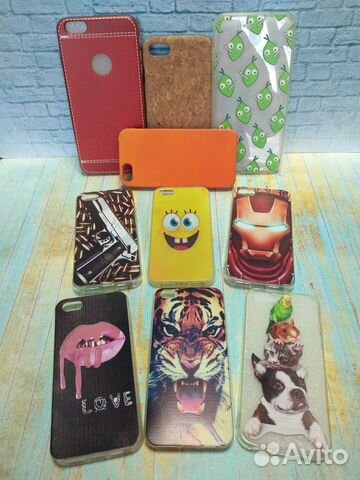 Чехол на iPhone 5 5s se, 6+ / цена за все 7 шт