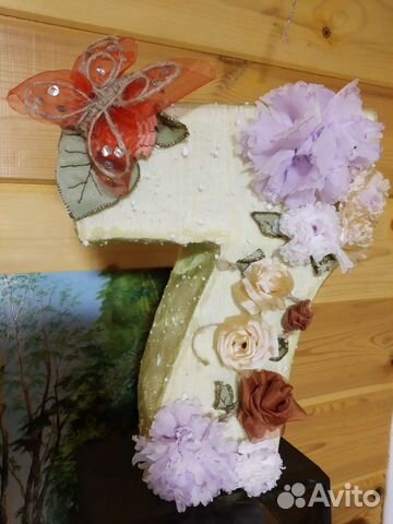 Объёмная цифра 7