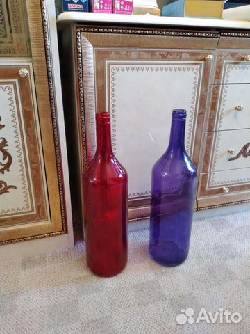 Бутылка стеклянная