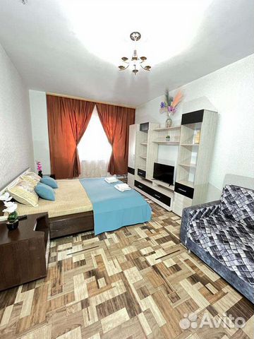 

1-к. квартира, 41 м², 2 кровати