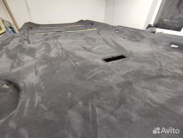 Перетяжка потолка автомобиля