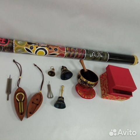 Варганы, кубызы, колокола, поющие чаши, рэйнстики