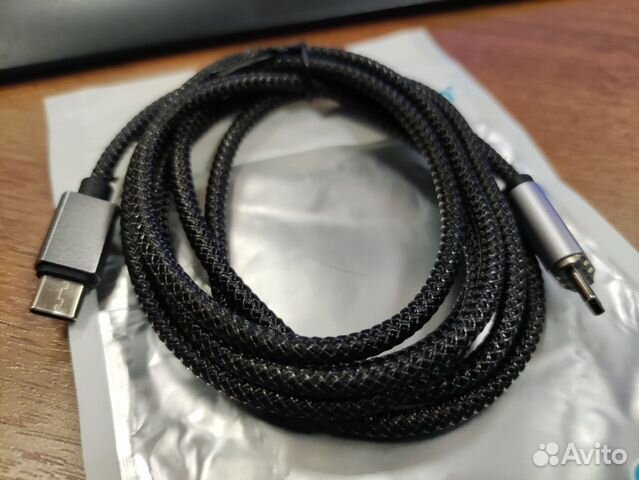 Кабель магнитный fonken USB С - USB C 100Вт