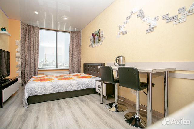 

Квартира-студия, 25 м², 1 кровать