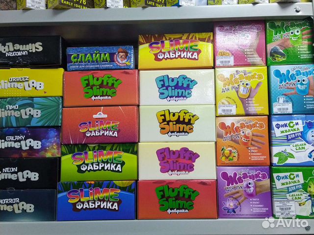 Слайм, лизун, жвачка для рук