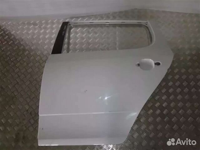 Дверь задняя левая skoda fabia