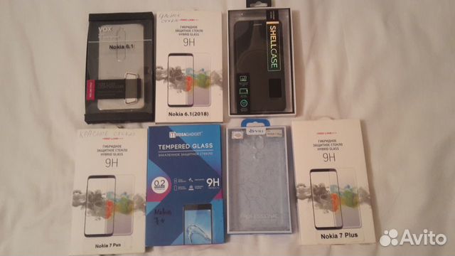 Нокия 6.1 Нокия 7 PLus-Чехлы и Стекла