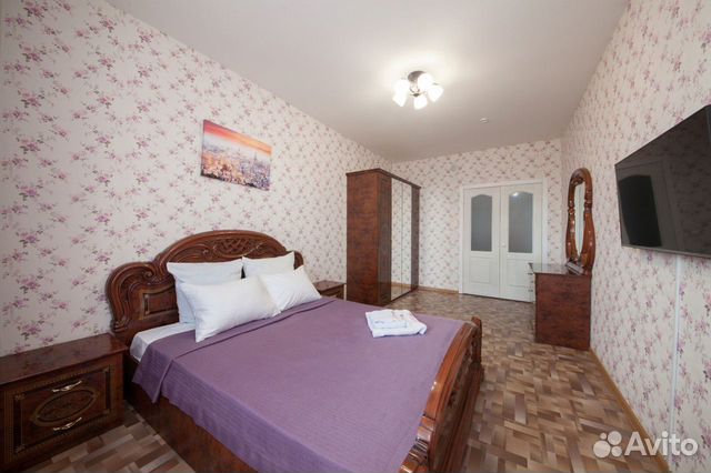 

1-к. квартира, 40 м², 2 кровати