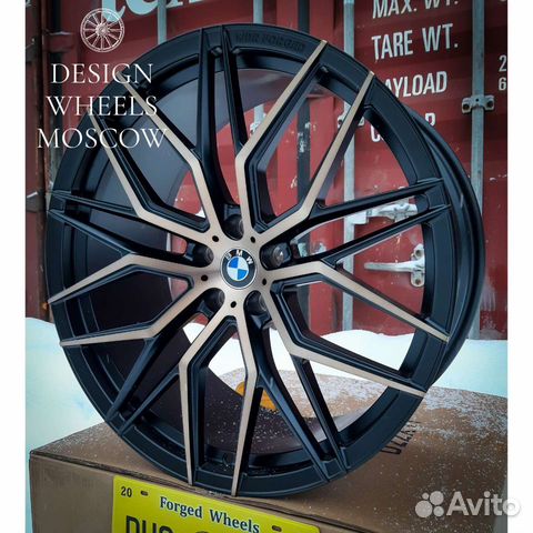 Кованые диски R21 на BMW X5 X6 X7 X5M X6M