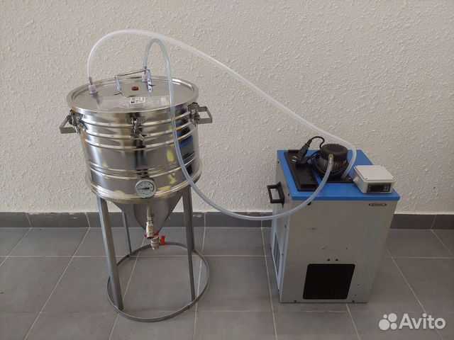 Цкт (ферментер) 80л,60л,40л aisi 304