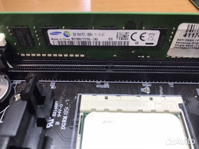 Комплект AM2+ DDR3